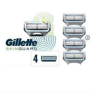 🆕🪒Gillette Skinguard Razor Blades Refill Cartridges - 2 Packs Of 4
